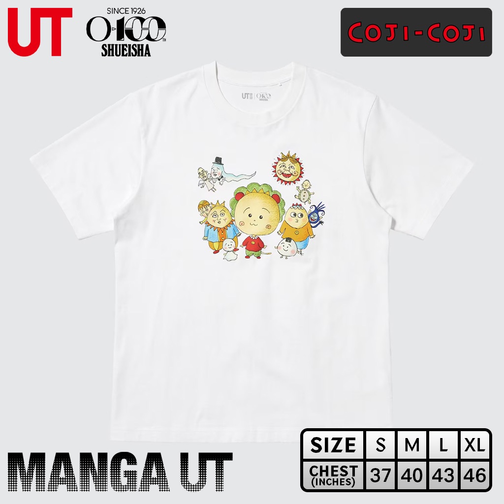 เสื้อยืด Uniqlo UT - Shueisha 100th: Coji-Coji 0100