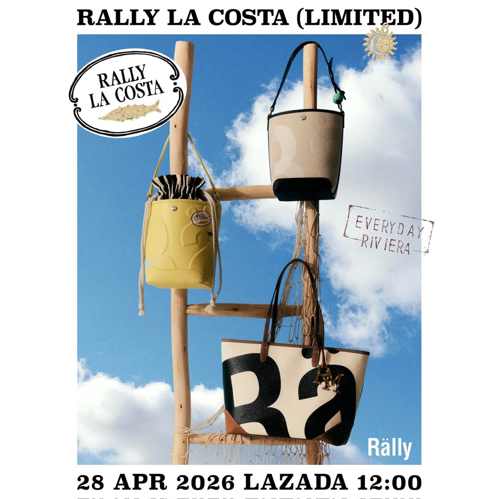 🧲 พร้อมส่ง🌴Rally La Costa City Tote (Limited) 🧲 - Costa Canvas       (***เกิน7วัน รับแบบไม่แกะงดเคลมตำหนิจากเเบรนด์นะคะ)