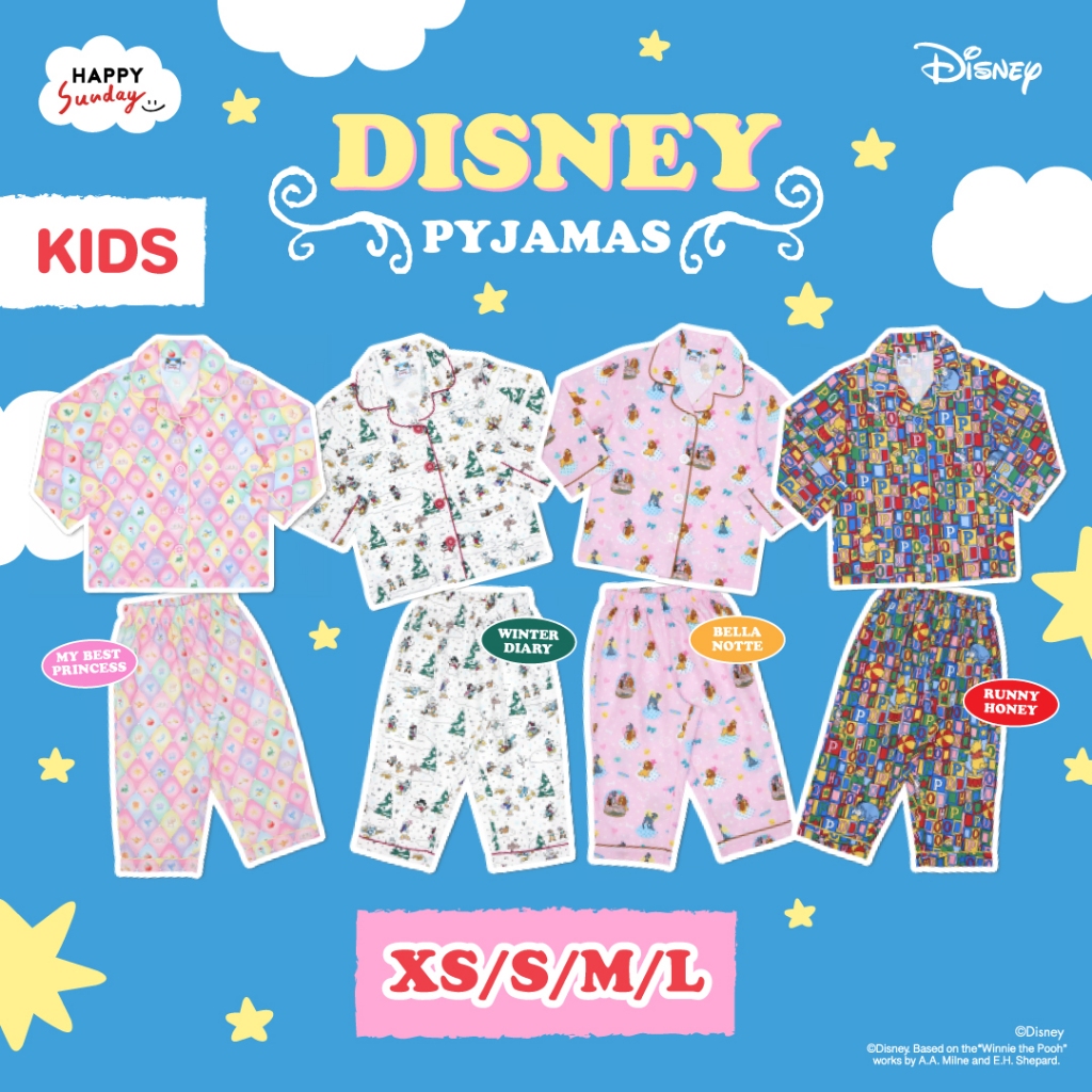 [KIDS] HAPPY WONDER WORLD PYJAMAS