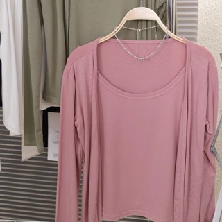 D0010 รุ่นVane(วาเน่) เสื้อยืดคอยูแขนยาว 2เลเยอร์ ผ้านุ่มคุณภาพดี สวมใส่สบาย ระบายอากาศได้เยี่ยม ดีไซน์เรียบหรู ทรงสวย