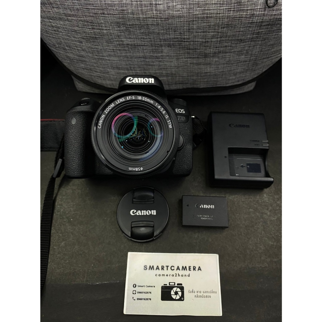กล้อง CANON 77D พร้อมเลนส์