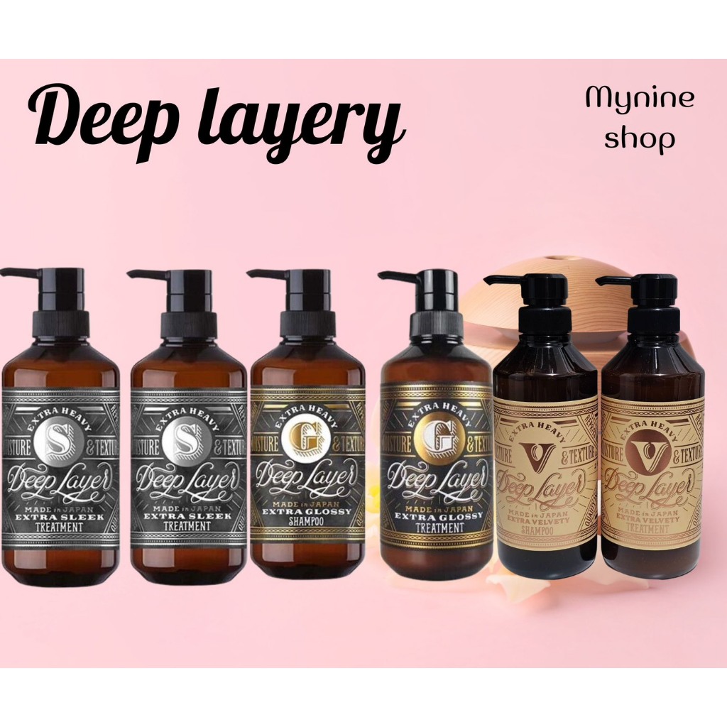 Deep layer shampoo & treatment/ดีฟเลเยอร์แชมพูและทรีทเม้นท์