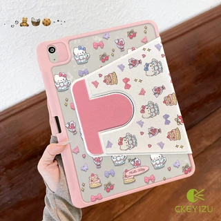 CKYZ เคสไอแพด ปรับองศาได้360องศา Air8 Air7 gen11 gen10 Kitty gen7/8/9 10.2 Air4 Air5 10.9 Pro11 Air6