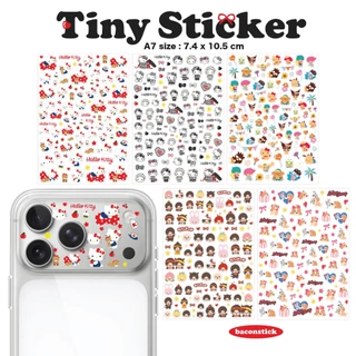*มีลายใหม่* Tiny Sticker สติ๊กเกอร์มินิ สติ๊กเกอร์ติดขอบกล้อง iphone ขนาด A7