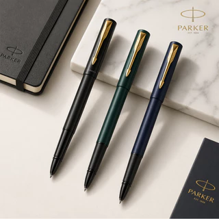 สลักชื่อฟรี Parker Vector XL Premium Rollerball Pen Gold Trims Collection ปากก โรลเลอร์บอลเว็คเตอร์ เอ็กซ์แอล คลิปทอง