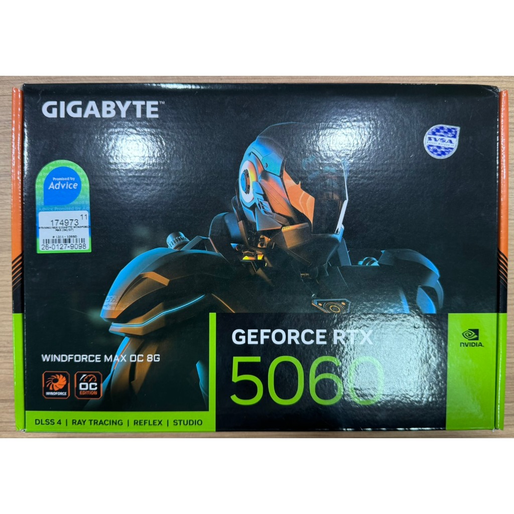 GIGABYTE GEFORCE RTX 5060 WINDFORCE MAX OC 8G 8GB GDDR7 [มือสอง]