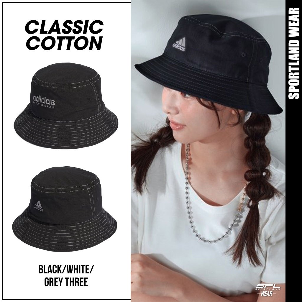 Adidas อาดิดาส หมวกบักเก็ต หมวกปีกรอบ SPF Classic Bucket Hat HY4318 (900)