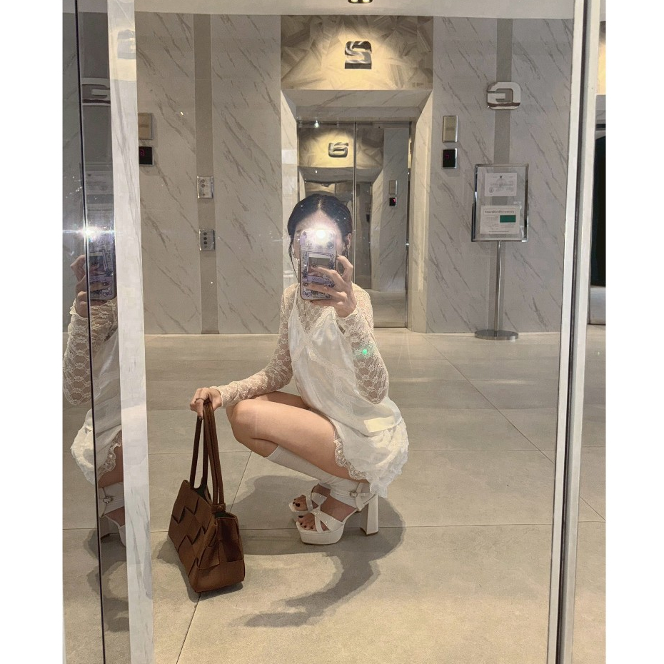 25twentyfives – รองเท้าส้นสูงสไตล์ Platform Strap Heels รุ่น DS-15 wilana ราคา ถูกที่สุด ดีลบีเคเค แกลเลอรีภาพที่ 8