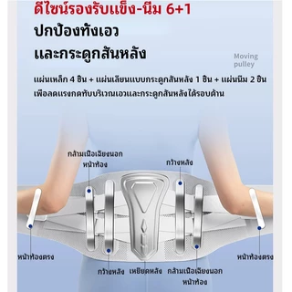 LifeVoc ยี่ห้อ เข็มขัดพยุงหลัง พยุงหลังระดับ 3 Back Support กระดูกสันหลังเสื่อม พยุงหลังส่วนล่าง