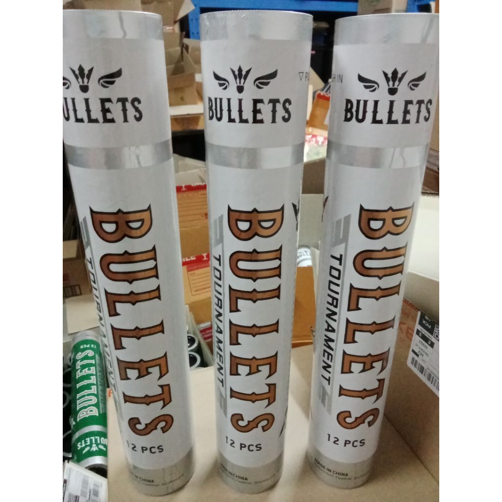 ลูกแบดมินตัน BULLETS รุ่น Tournament ขนเป็ดเกรด A คุณภาพสูง