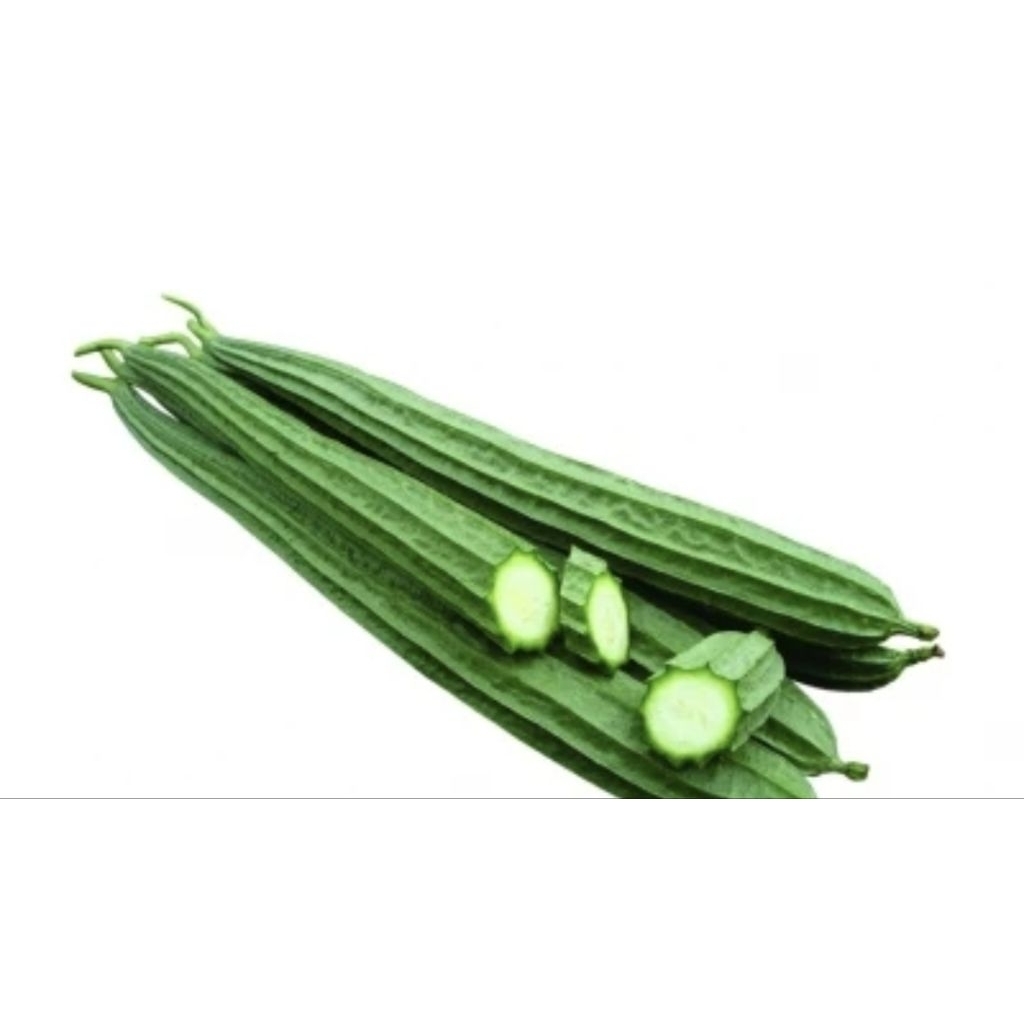[สินค้าพร้อมส่งด่วน] บวบเหลี่ยม 700-800 กรัม (ผ่าให้ได้ตามน้ำหนัก)