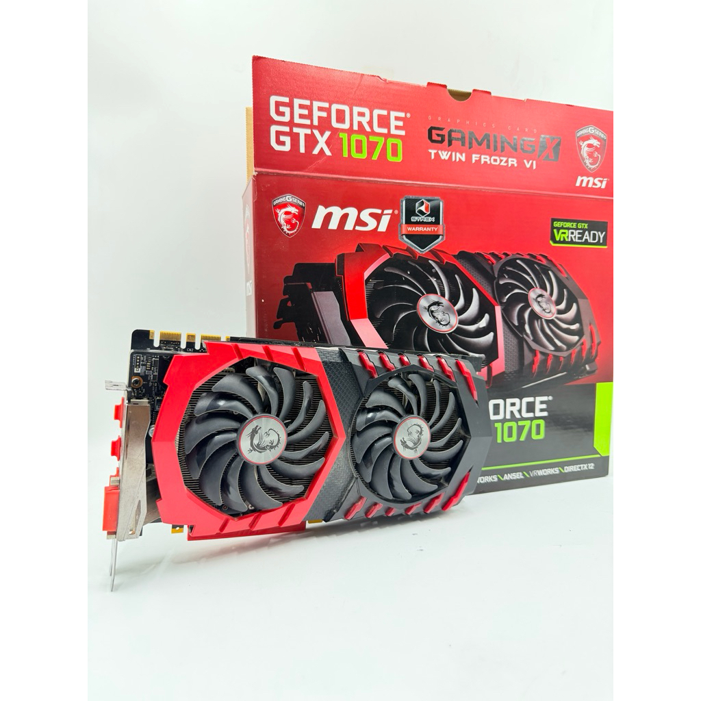 การ์ดจอ GTX 1060 / GTX 1070 / GTX 1070 Ti / GTX 1080 / GTX 1080 Ti Nvidia GeForce การ์ดจอมือสอง สภาพ