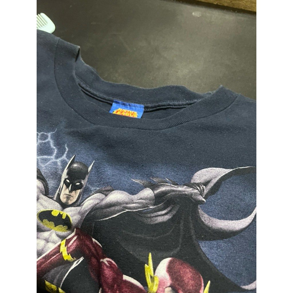 [พร้อมส่ง]❗️เสื้อยืดโอเวอร์ไซส์ 3XL Vintage DC Comics Justice League TShirt Batman Superman Flash Gr