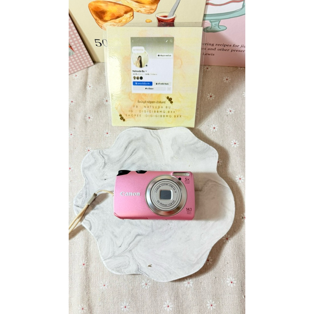 ตัวที่3Canon powershot a 3200 is pink