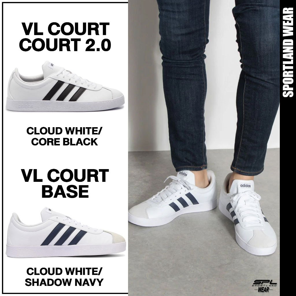 Adidas Collection อาดิดาส รองเท้าผ้าใบ รองเท้าลำลอง สำหรับผู้ชาย CFW M VL Court 2.0 DA9868 / ID3709
