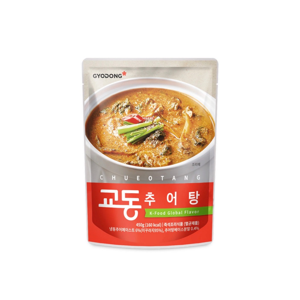 [ของแท้] 추어탕 Gyodong Loach Soup (ซุปปลาสำเร็จรูป) 450g