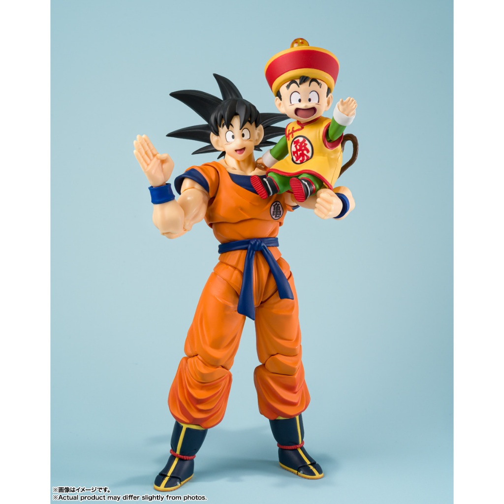 [พร้อมส่ง/มือ 1] S.H.Figuarts SON GOKU & SON GOHAN -KID- & KINTOUN -Exclusive Edition-  [ Re product ] 4573102692870 – โปรปัง