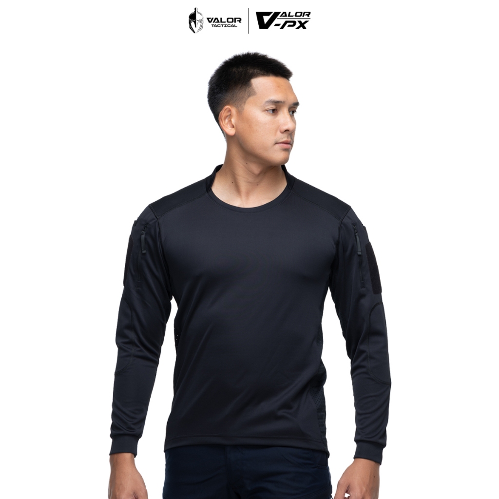 VALOR PX - Standard Operation Shirt Gen 1 เสื้อแขนยาว Tactical เสื้อทหาร ตำรวจ ระบายอากาศ มีช่องใส่ปากกา