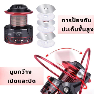 รอกตกปลา รอกสปินนิ่ง 1000-7000 ใช้ได้ทั้งน้ำจืด-น้ำเค็ม รอกชิมาโน่ รีลปั่น รอกเบส อุปกรณ์ตกปลา