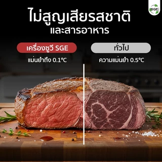SGE เครื่องซูวี SVM11-G2 ระบบดิจิตอล ทำความร้อนรอบด้านสูงถึง 360 °C รับประกันศูนย์ไทย