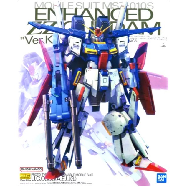 ⭐️พร้อมส่ง⭐️ [P-BANDAI] MG 1/100 : Enhanced ZZ Gundam Ver.Ka