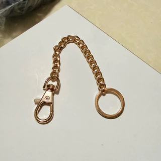 เซตพวงกุญแจ โซ่ยาว diy อะไหล่พวงกุญแจ [พร้อมส่งในไทย]