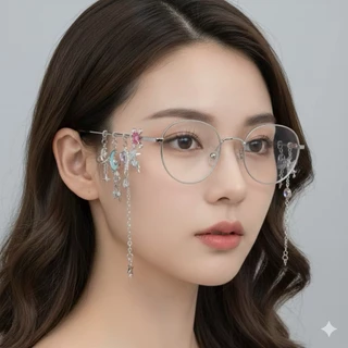 ✨ชาร์มห้อยแว่น✨ 1ชิ้น Charmglassesชาร์มตกแต่งขาแว่น จี้ห้อยตกแต่งขาแว่นเพิ่มความแกรม glasses charm