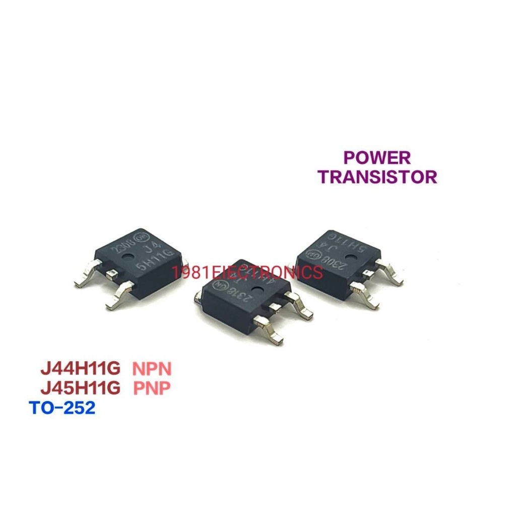ราคา 1ตัว👉👉J44H11G J45H11G 44H11G 45H11G 4H11G 5H11G POWER TRANSISTOR TO-252 10A 80V ทรานซิสเตอร์ MJ