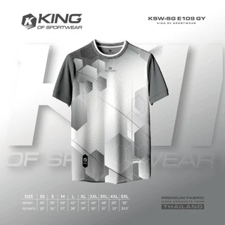 สื้อออกกำลังกาย เสื้อกีฬา เสื้อสำหรับวิ่ง เสื้อกีฬาสี ผ้าดี E109