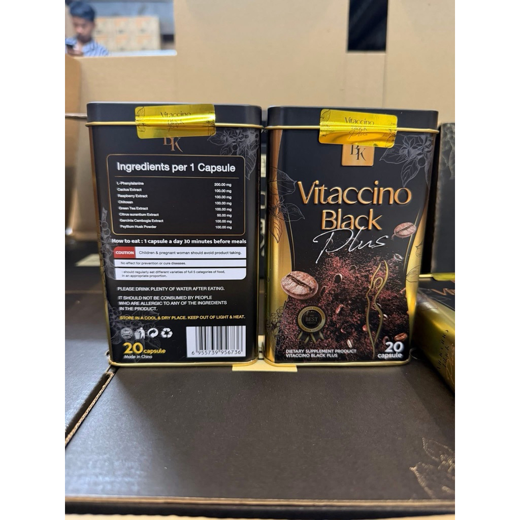 ผลิตภัณฑ์เสริมอาหาร vitaccino-black ของแท้