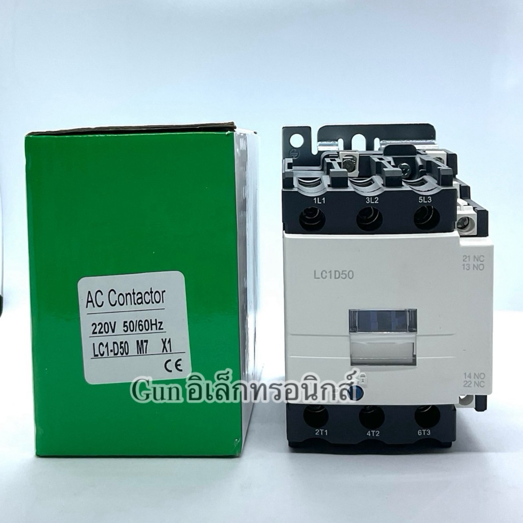 LC1-D50 M7 PNC Magnetic contactor แมกเนติก lth:80A Ui:690V ของใหม่ พร้อมส่ง