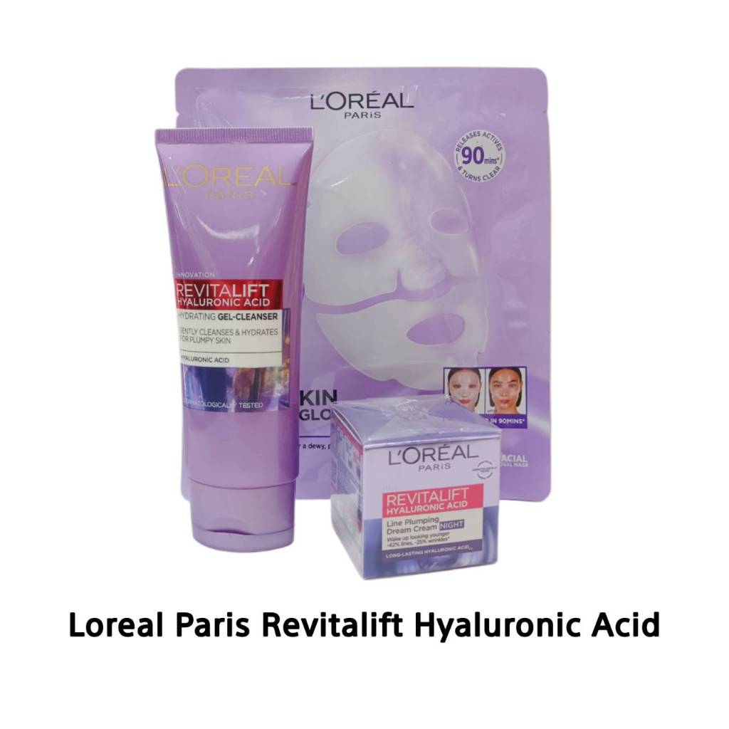 Loreal Paris Revitalift Hyaluronic Acid ฟื้นฟูผิวหน้า