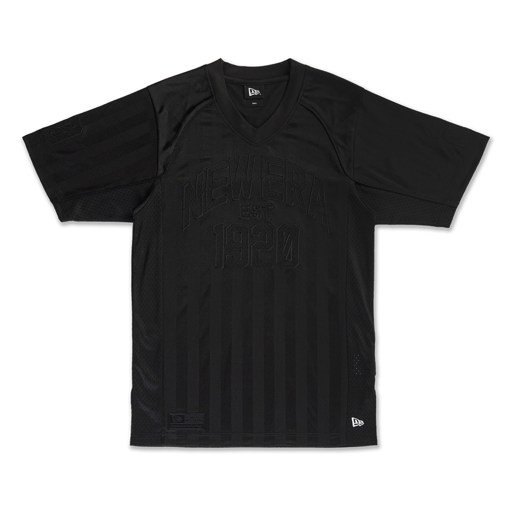 New Era เสื้อเจอร์ซีย์รุ่น New Era Street Archived Black American Football Jersey