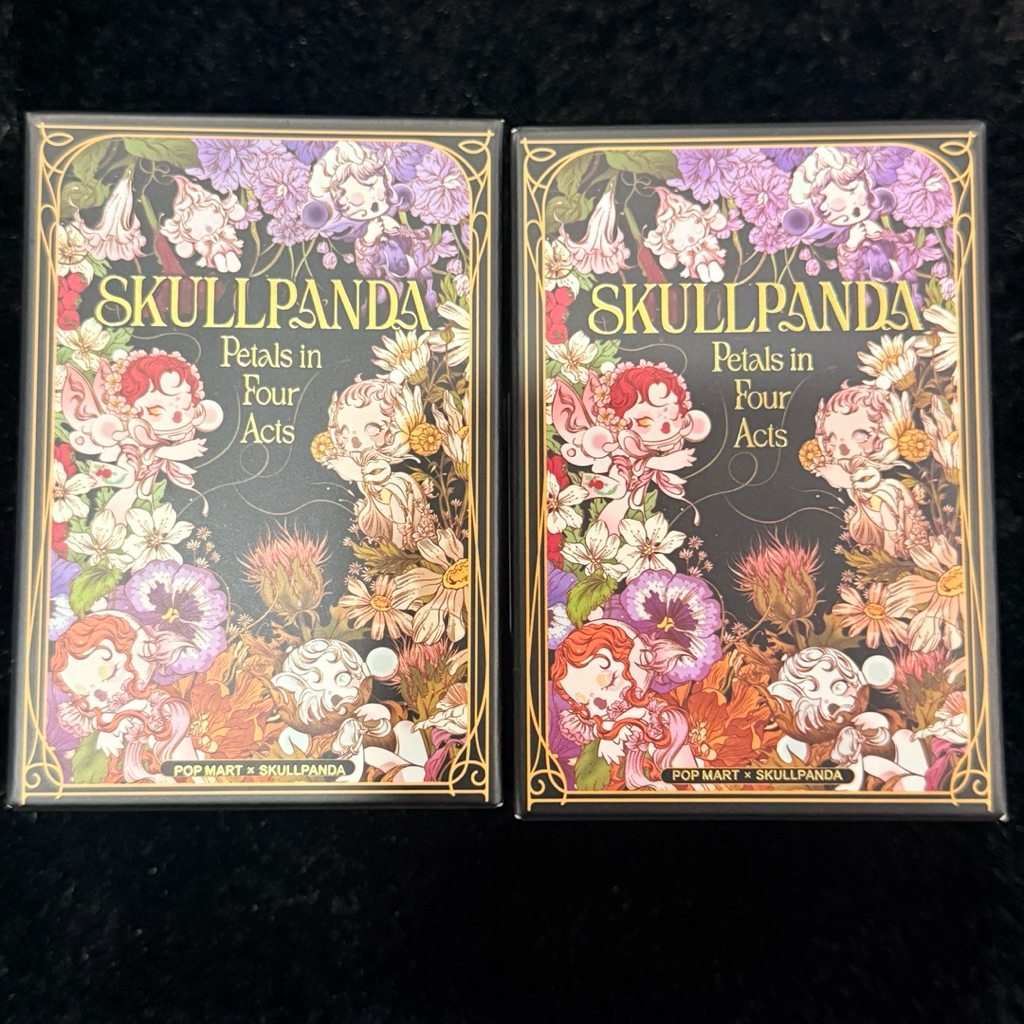 พร้อมส่งด่วนจากไทย SKULLPANDA Petals in 4acts series figures