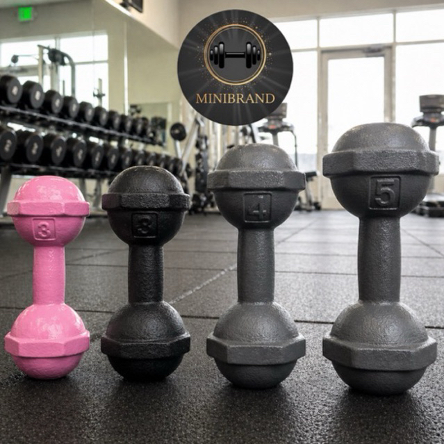 ดัมเบลเหล็กแท้ StrongFit | ของแท้ ไม่หัก ไม่แตก | ยกแล้วฟิตทุกวัน 🏋🏼