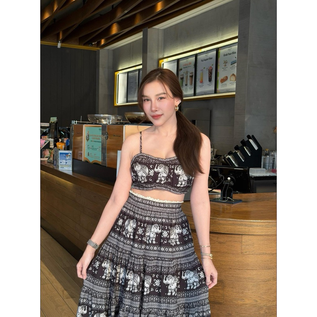 งานร้าน jidapa size L งานช้างผ้าดีสุด😍😍ป้าย valley girls 😊😊