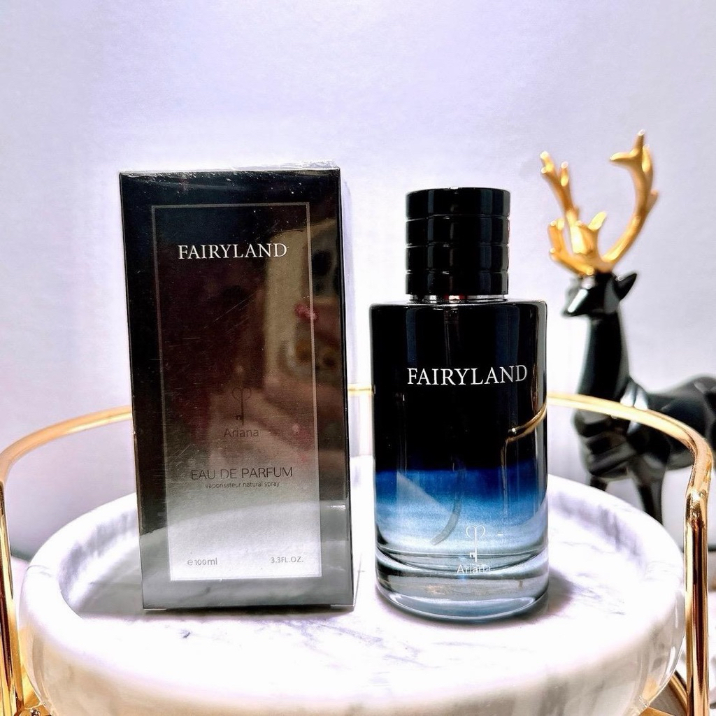 น้ำหอมแท้นำเข้า ARIANA FAIRYLAND กลิ่นเทียบSauvage EDP.100ml.⚡️ส่งไว🚚ส่งของทุกวัน