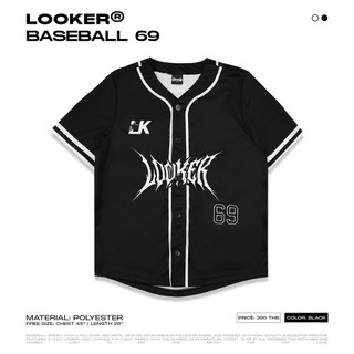 เสื้อเบสบอลแขนสั้น LOOKER® — BASEBALL 69