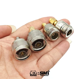1 ตัว / SMA to N-Type แบบตัวเลือก มีหัว ผู้ หัวเมีย Male Female Coaxial เคเบิ้ล วิทยุ เสาอากาศ RF