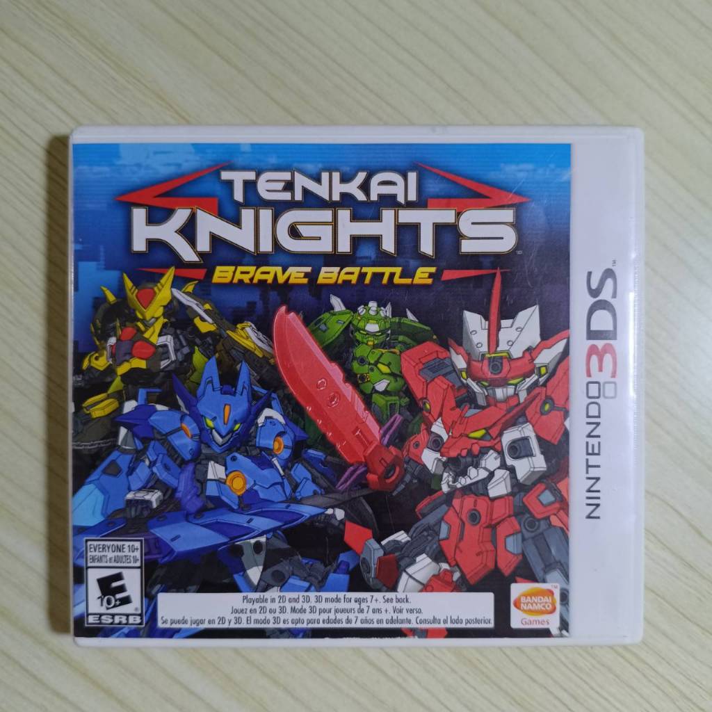 (มือ2) Nintendo​ 3ds​ -​ Tenkai Knights​ (us)​