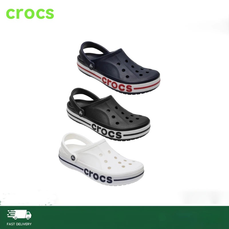 🍬ของแท้🍬 CROCS Bayaband Clog รองเท้าลำลองผู้ใหญ่ Unisex sandals 🚚จัดส่งที่รวดเร็ว