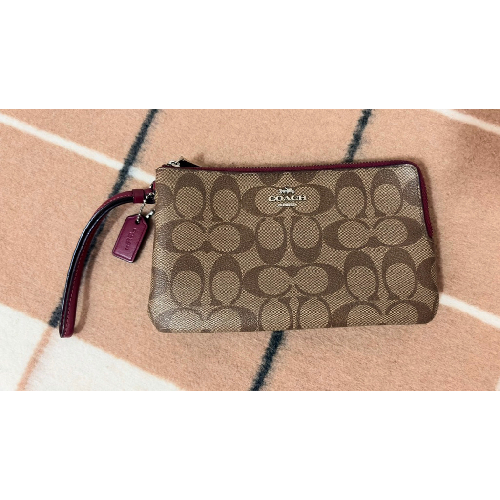 กระเป๋าคล้องมือcoach2ซิปL