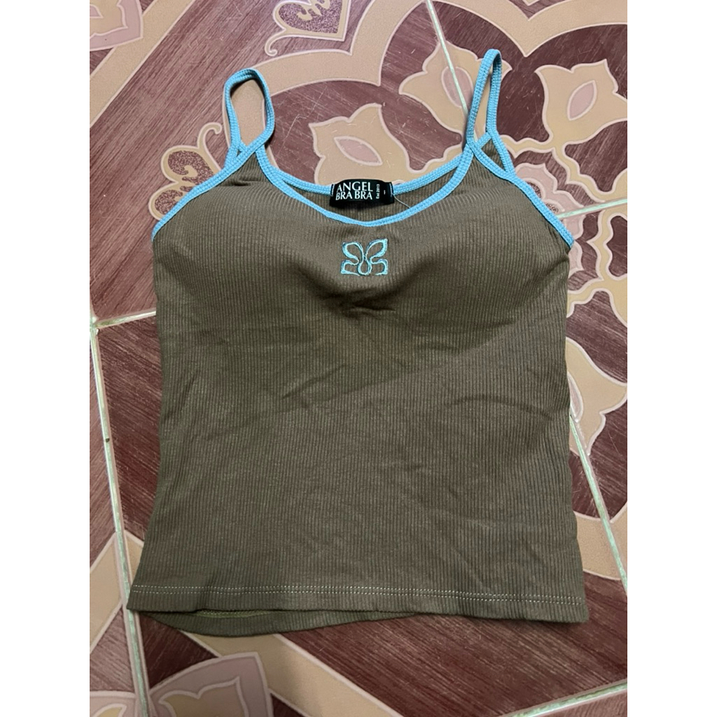 เสื้อสายเดี่ยวมีฟองน้ำ Angel bra bra