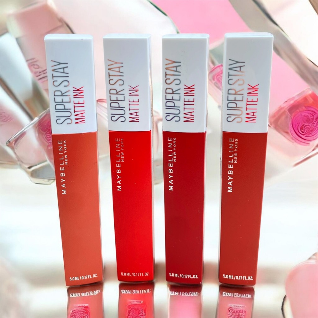 Maybelline Super Stay Matte Ink สีใหม่ จาก Spiced Collection โทนอุ่น เทอราคอตต้า โทนส้มน้ำตาล นู๊ดส้ม