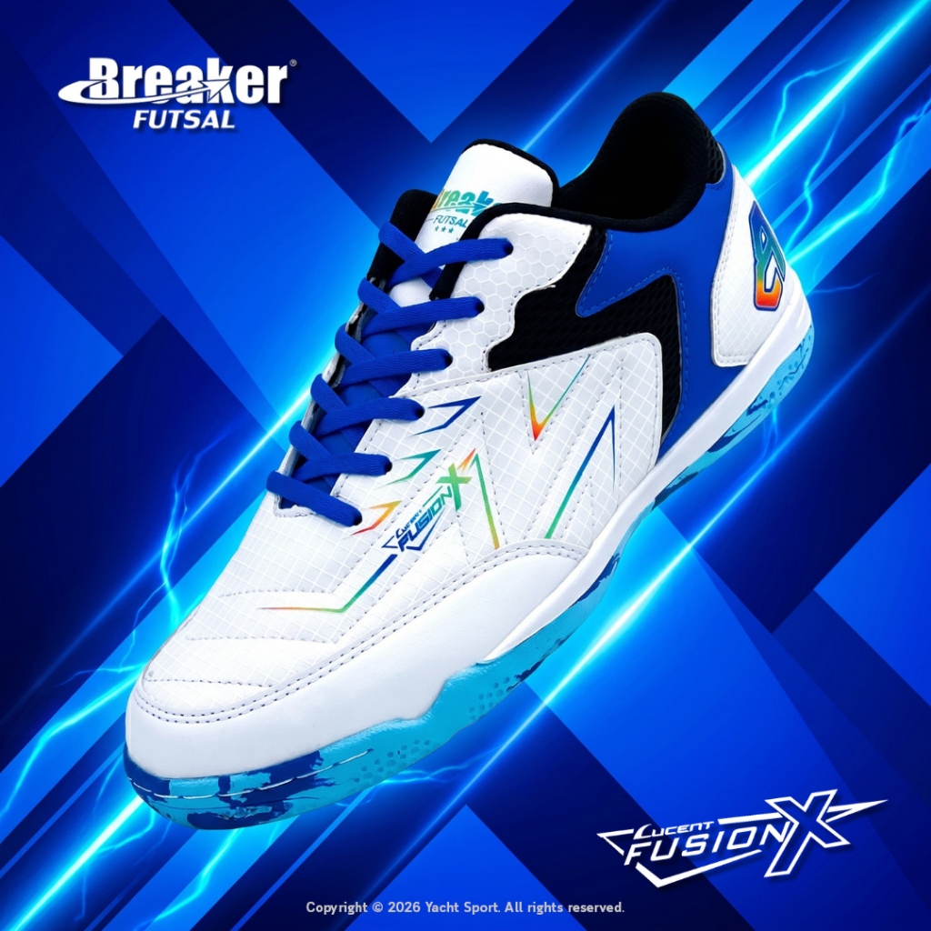 รองเท้าฟุตซอล BREAKER รุ่น LUCENT FUSION X รหัส BK1232