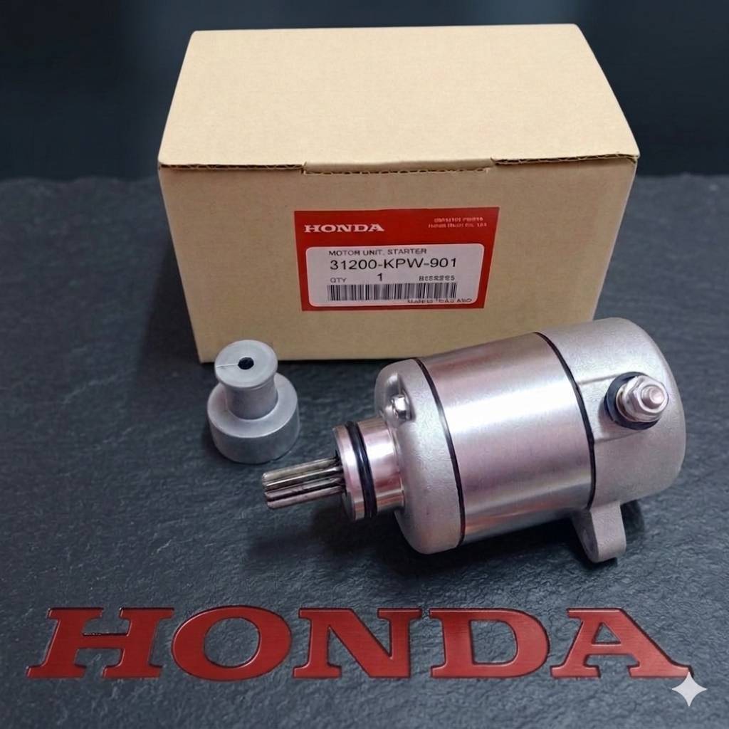 มอเตอร์สตาร์ท HONDA (31200-KPW-901) สำหรับรถจักรยานยนต์ WAVE 125 ไดสตาร์ทเดิม กำลังแรง สตาร์ทง่าย ไม