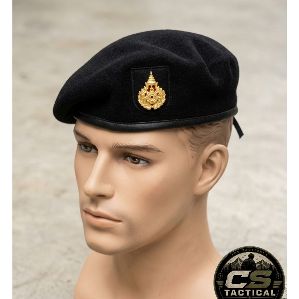 หมวกเบเร่ต์ (Beret) ทรงสวย  ยี่ห้อGuardian / TOP / ทบ.แท้