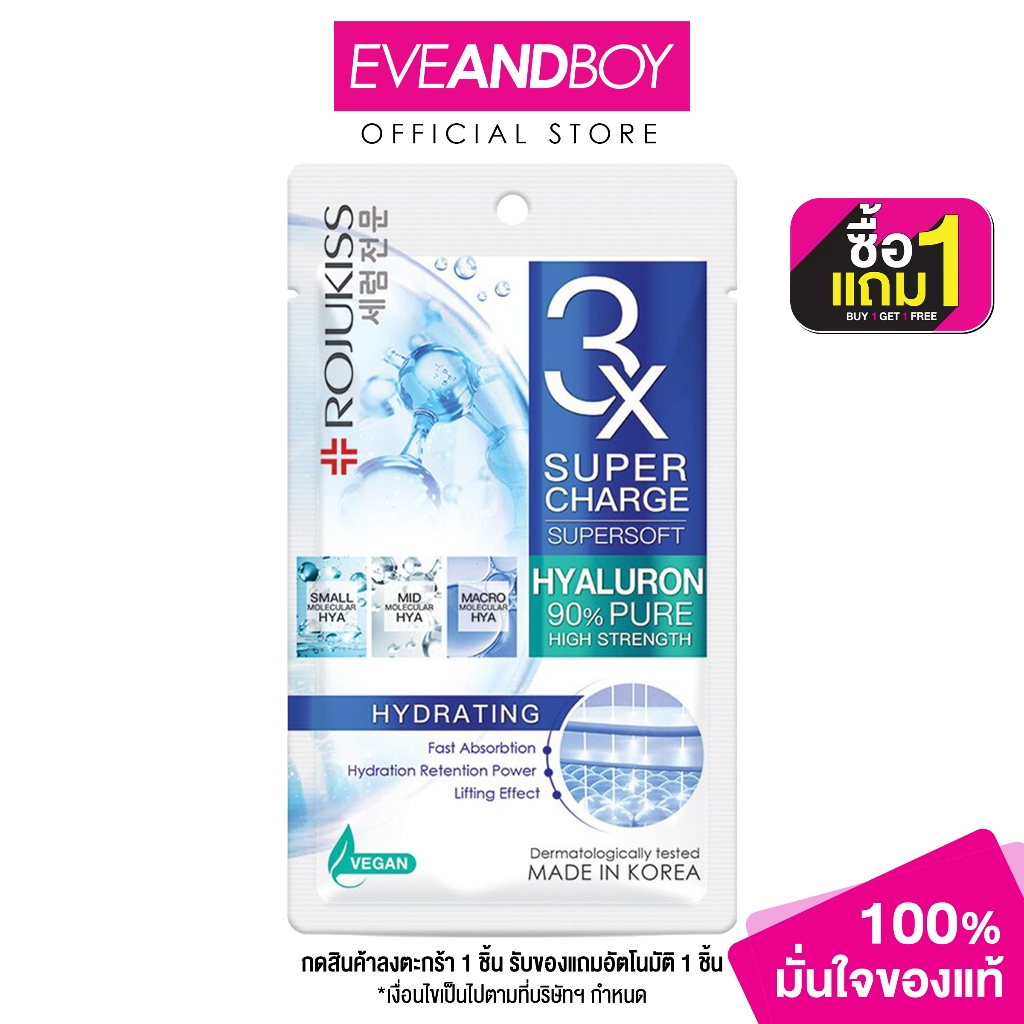 ROJUKISS - Supercharge Supersoft Hydrating Mask 25 g.