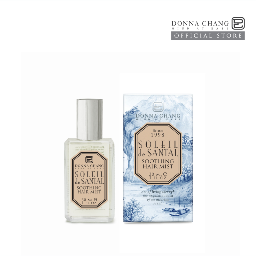 DONNA CHANG Soleil de Santal Soothing Hair Mist 30 ml น้ำหอมฉีดผม พร้อมบำรุงเส้นผมด้วยสารสกัดจากธรรมชาติ