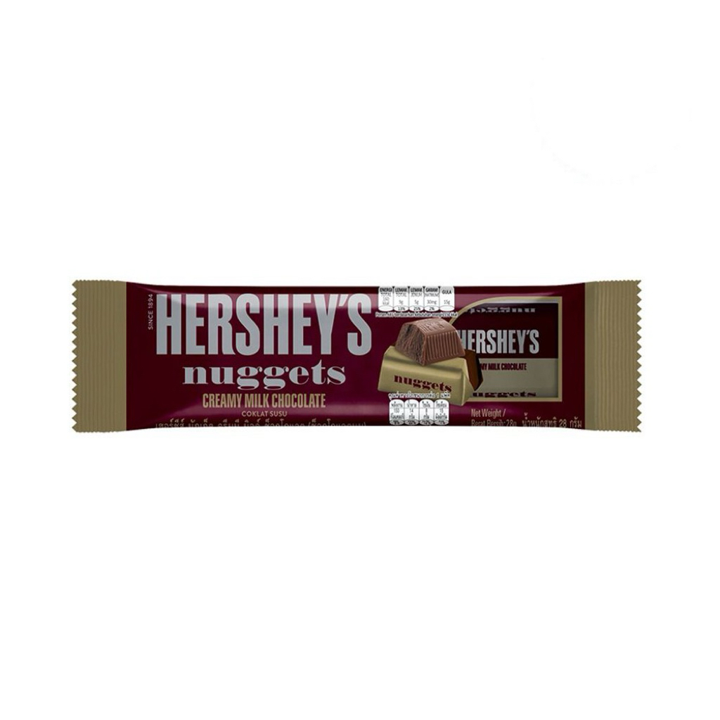 Hershey’s nuggets creamy milk chocolate 28g